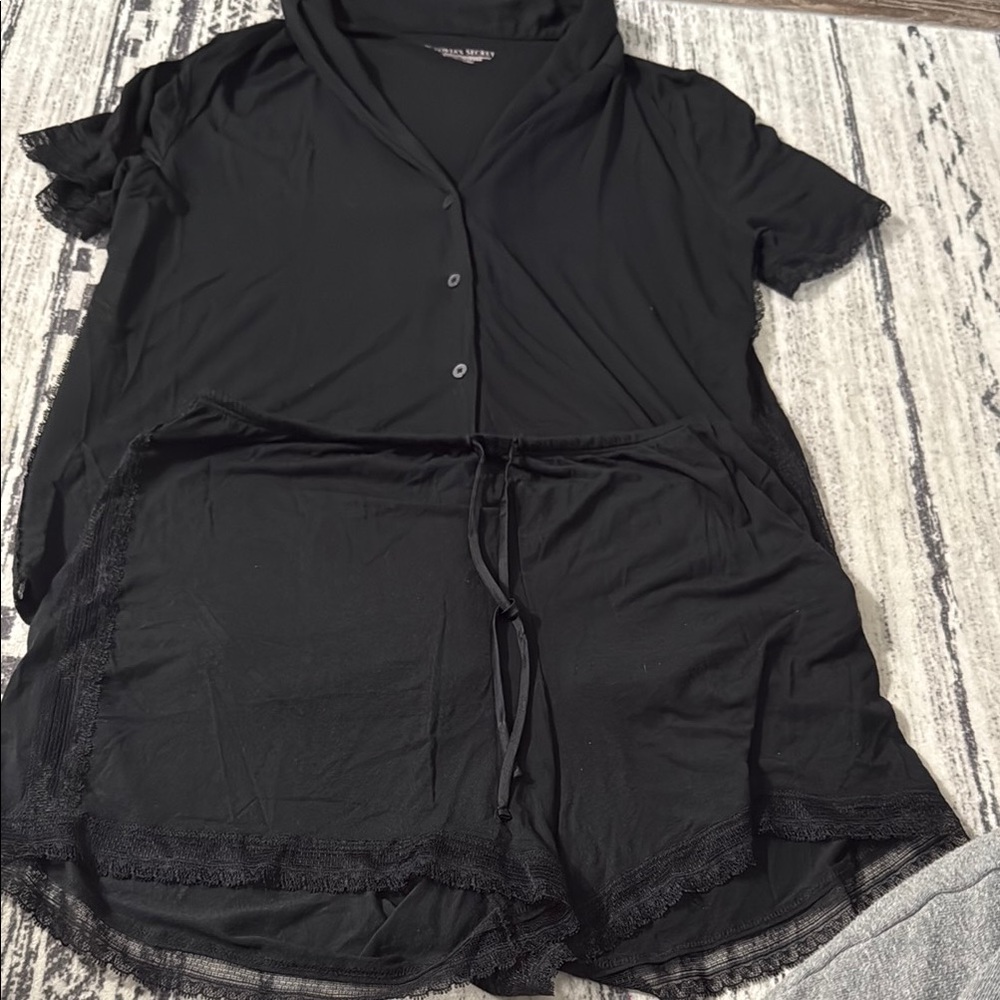 Victoria's Secret Elegant Black Loungewear